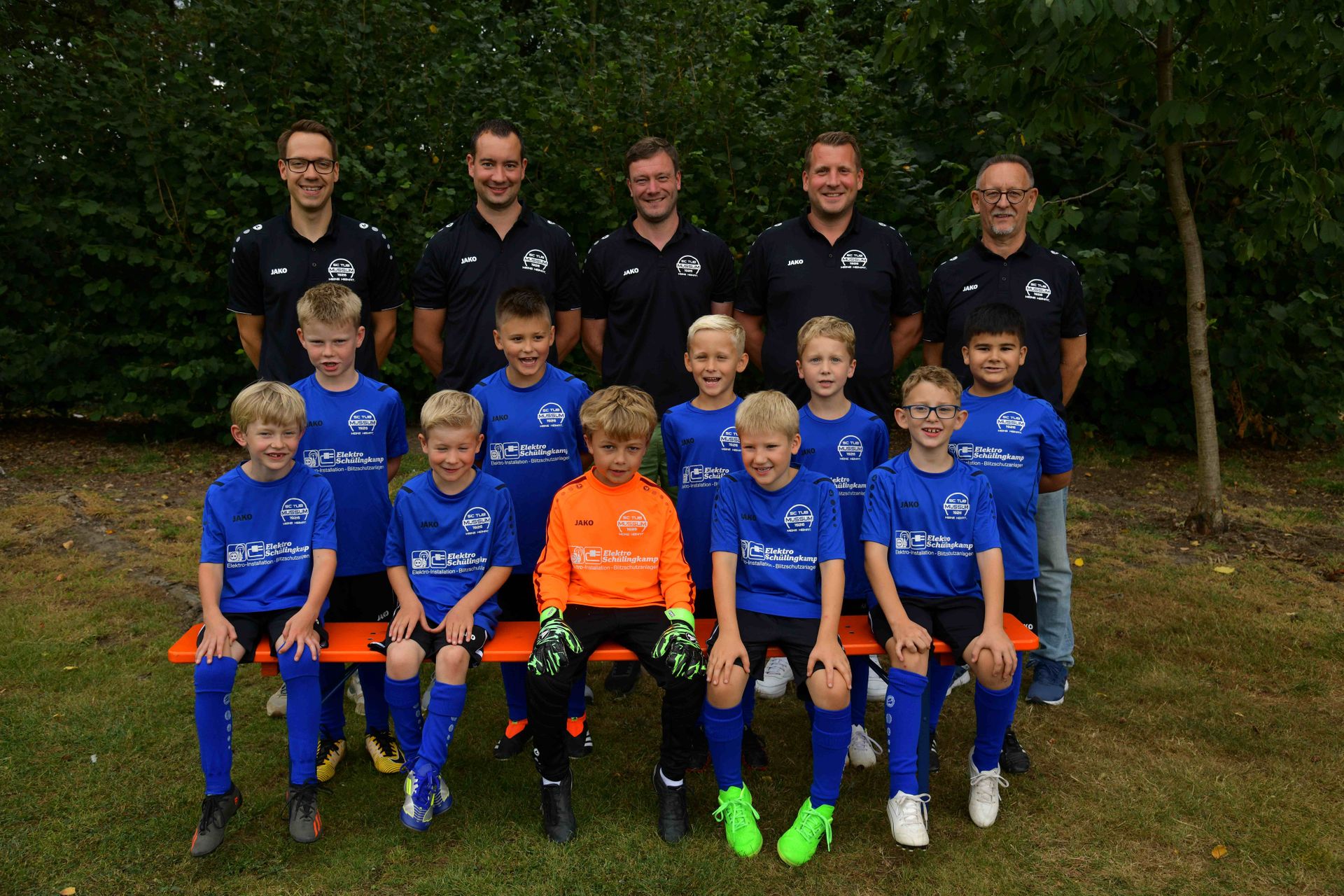 Mannschaftsfoto F2-Junioren