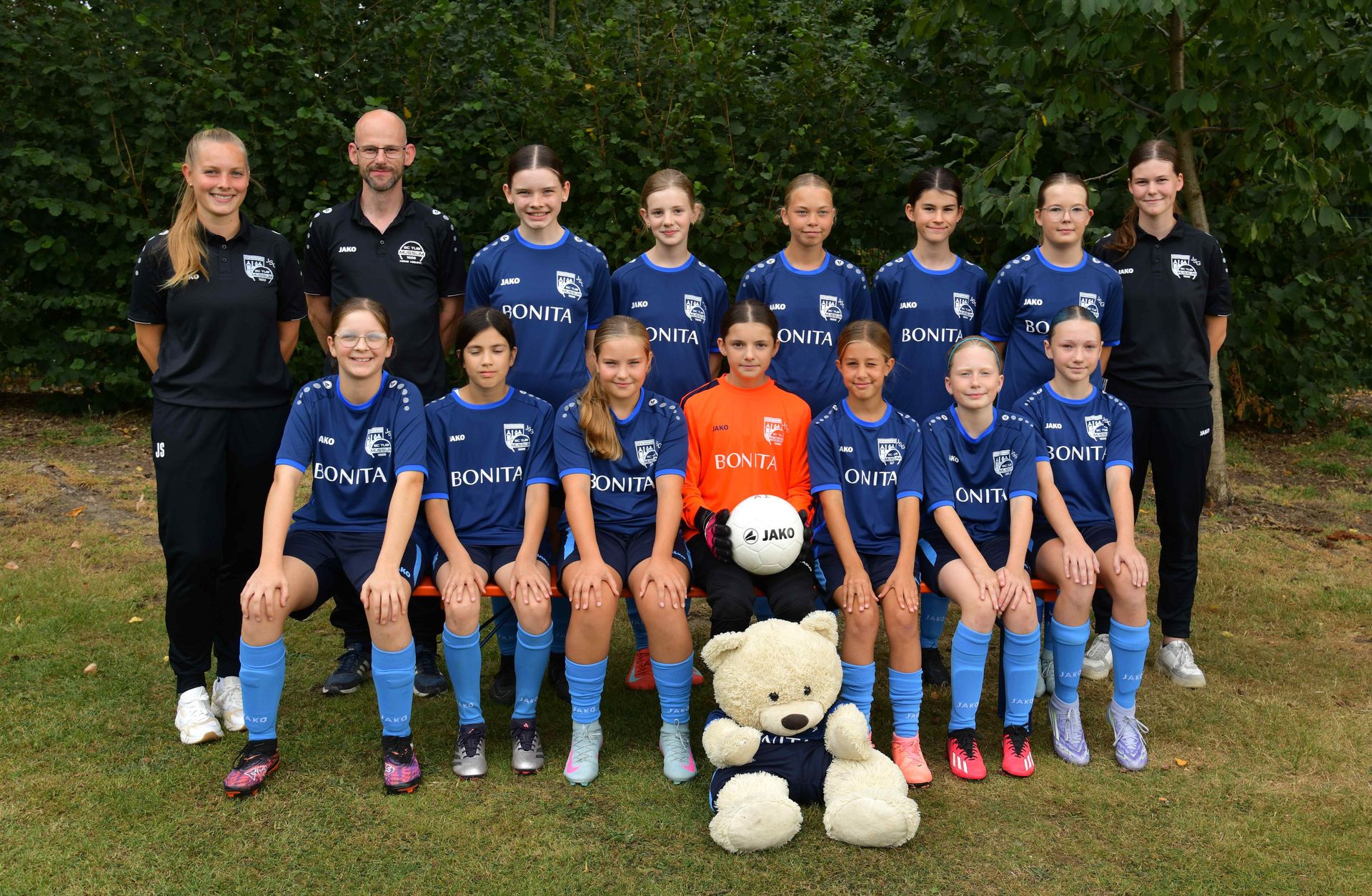 Mannschaftsfoto U13 Mädchen