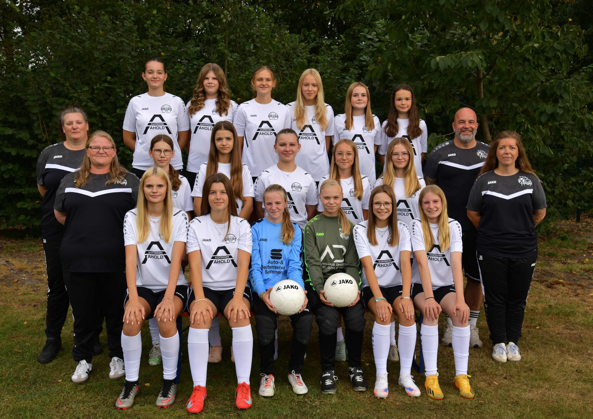 Mannschaftsfoto U15 Mädchen