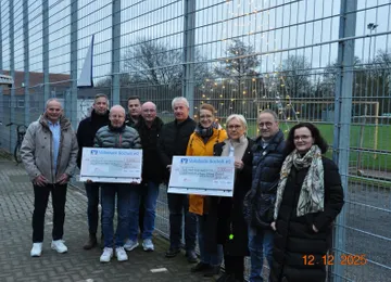 Spende an SC TuB Mussum 1926 e.V. und Omega Bocholt e.V.