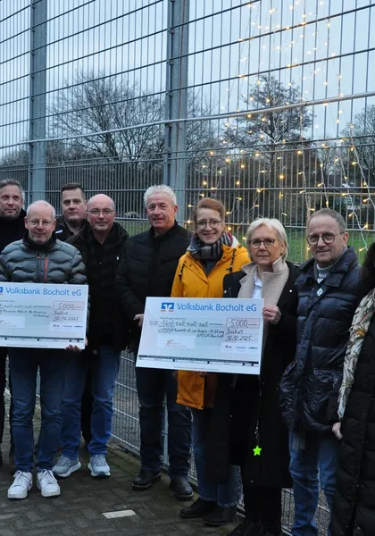 Spende an SC TuB Mussum 1926 e.V. und Omega Bocholt e.V.