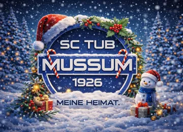Der SC TuB Mussum wünscht frohe Weihnachten