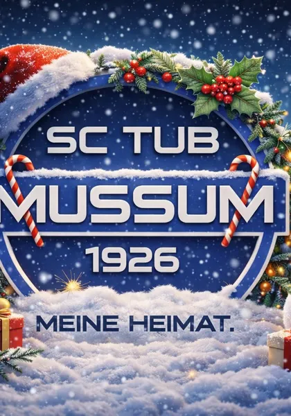Der SC TuB Mussum wünscht frohe Weihnachten