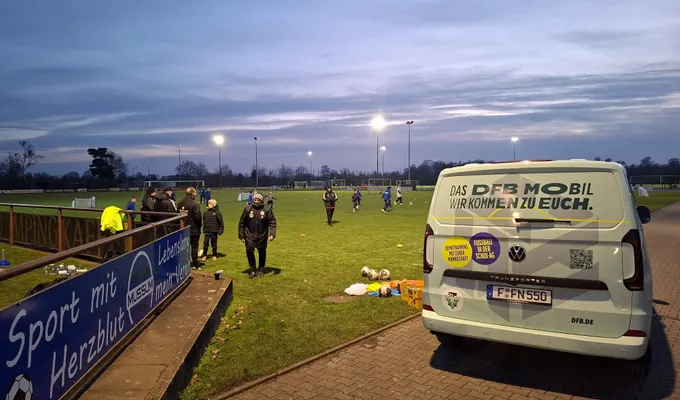 DFB-Mobil zu Gast in Mussum