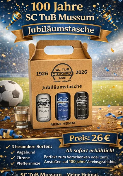 100 Jahre SC TuB Mussum – Jubiläumstasche