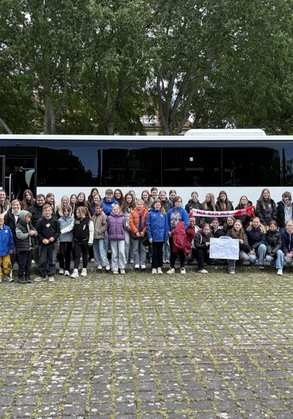 U11, U13, U15 und U17 beim DFB Pokalfinale der Frauen