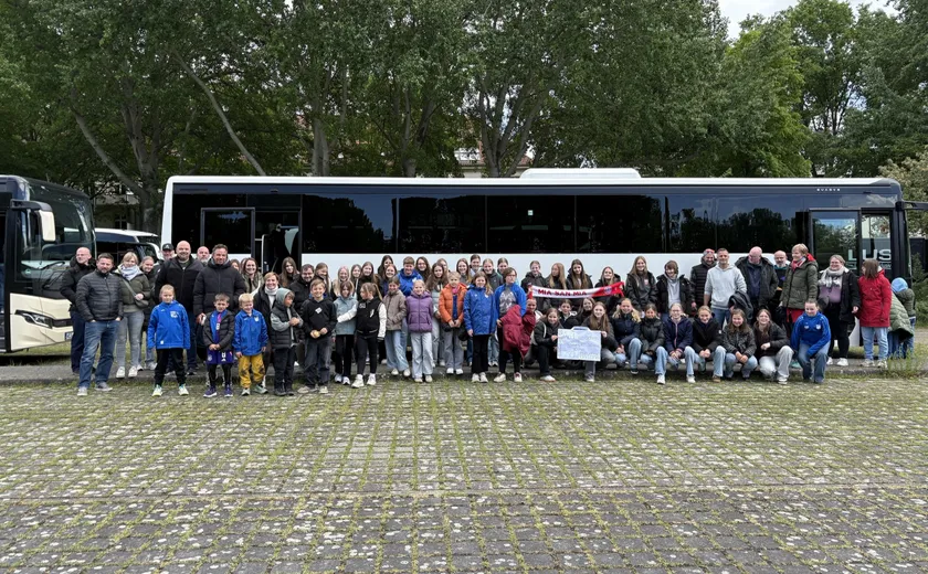 U11, U13, U15 und U17 beim DFB Pokalfinale der Frauen