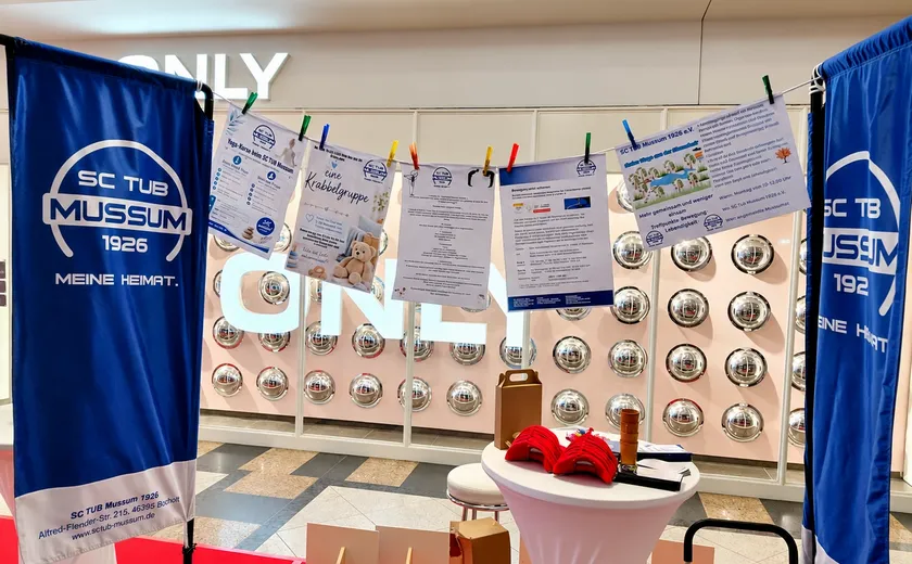 Unser Verein auf der Vereinsmesse in den Arkaden
