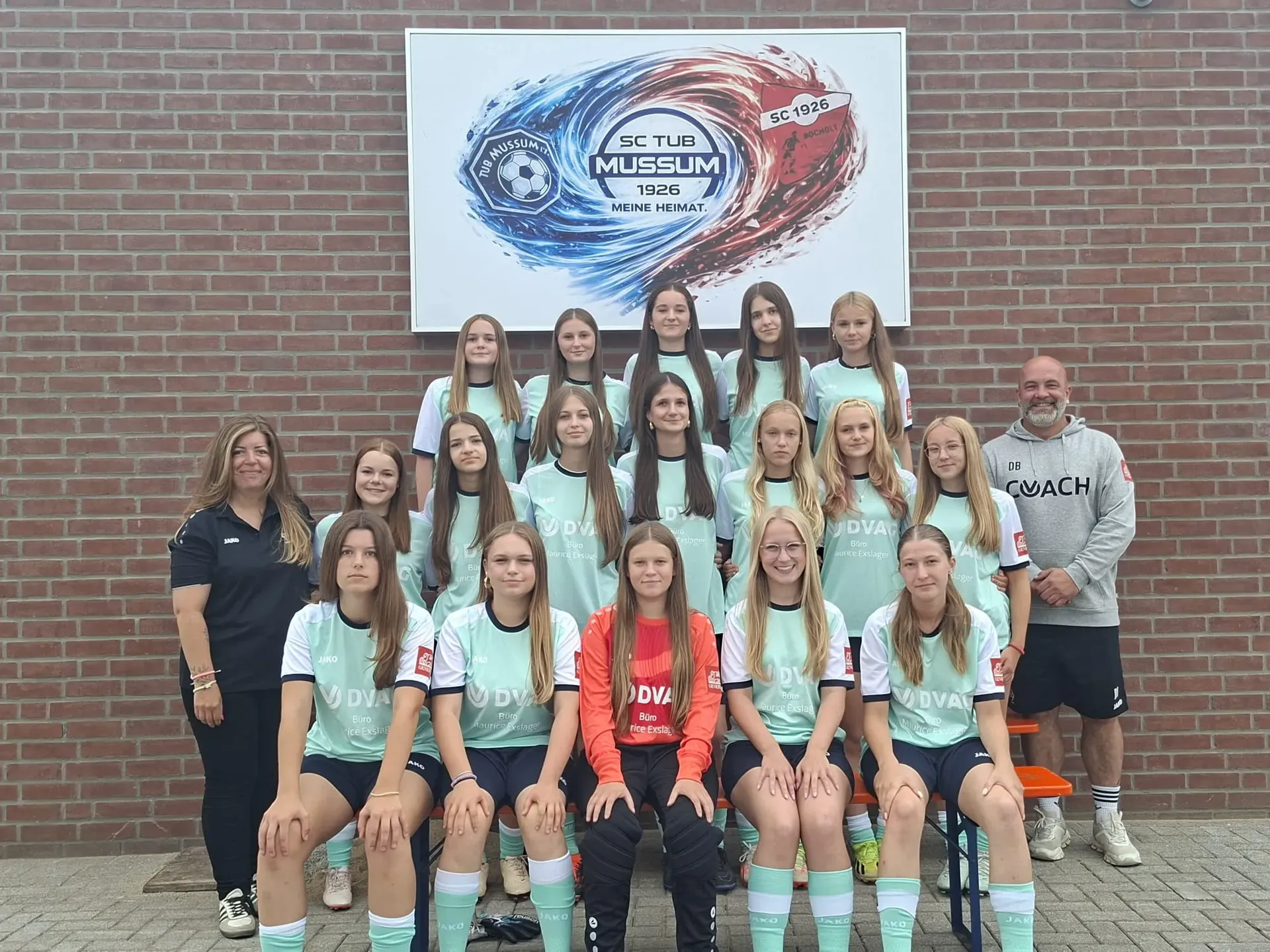 Mannschaftsfoto U17/18 Mädchen