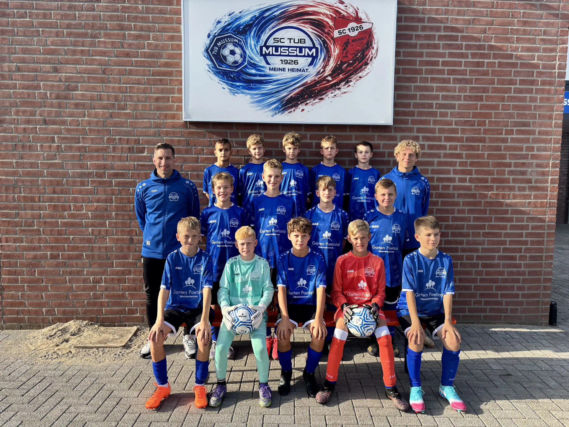 Mannschaftsfoto D2-Junioren