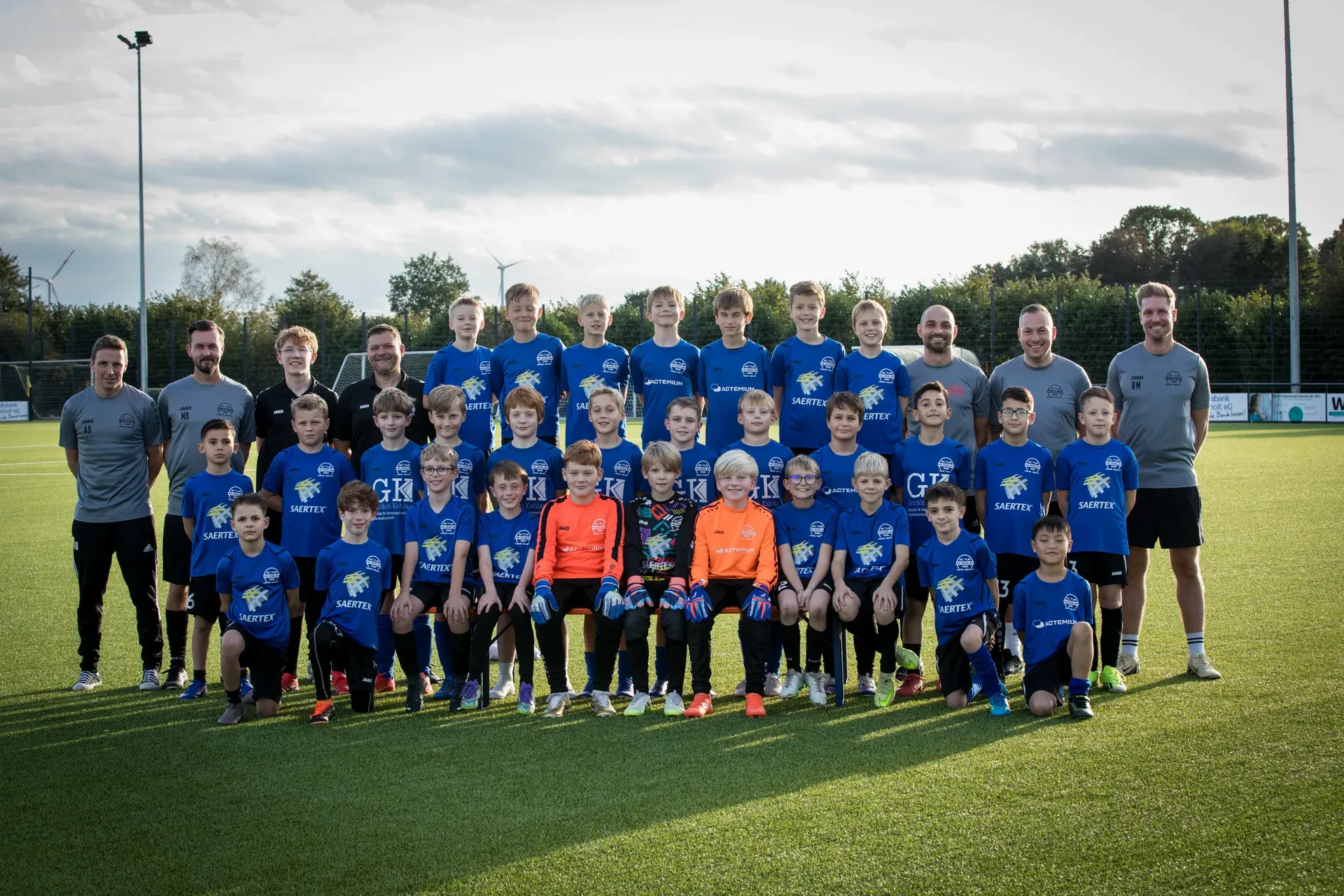 Mannschaftsfoto E-Junioren