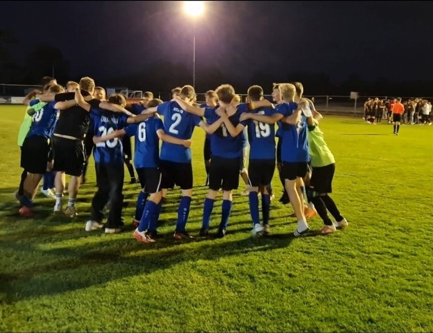B1 gewinnt packendes Pokalspiel