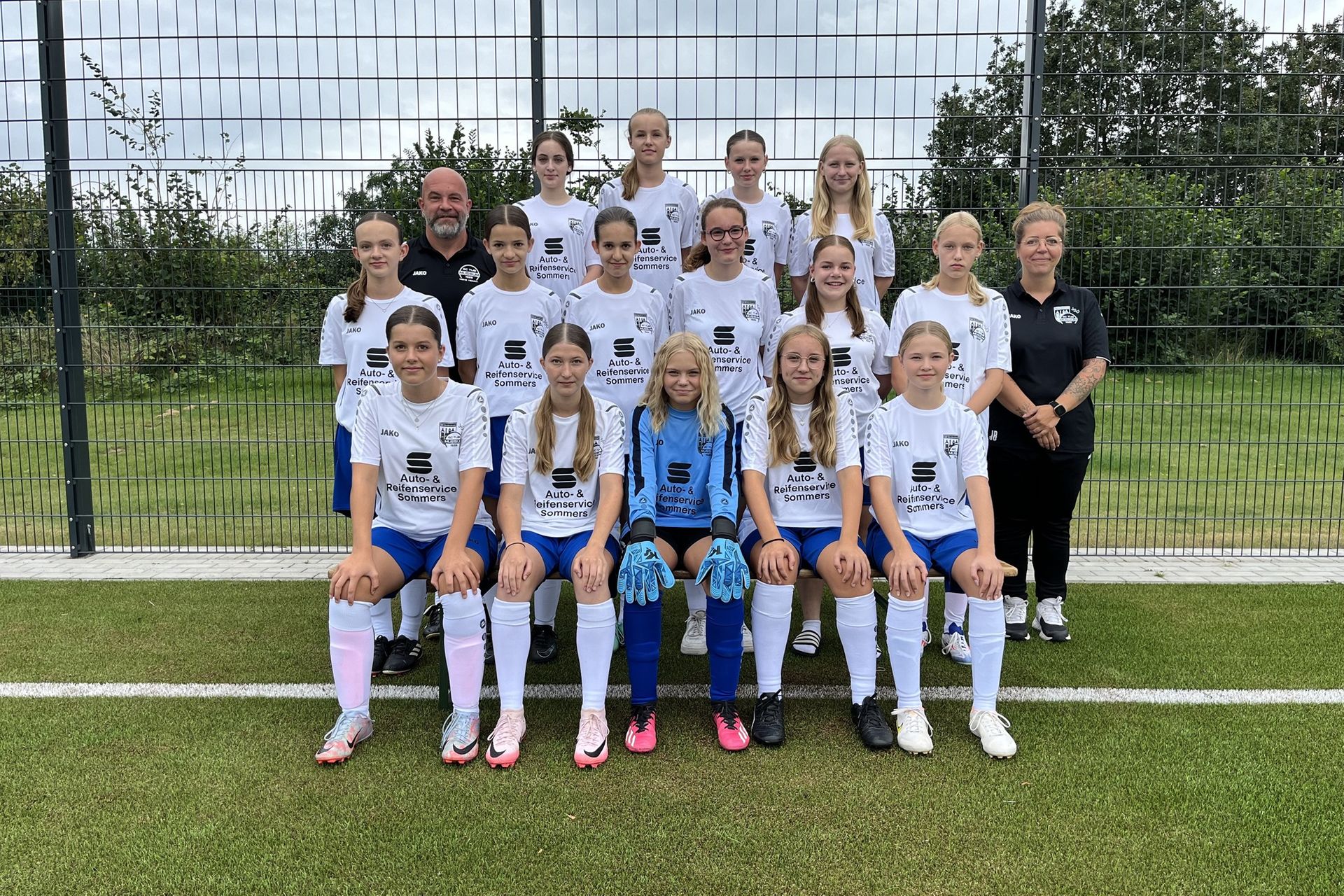 Mannschaftsfoto U15 Mädchen