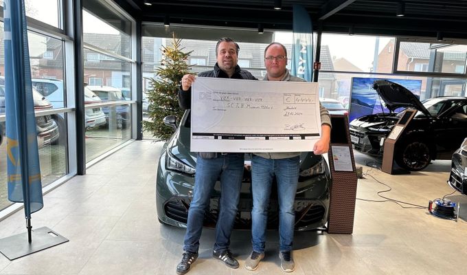 Autohaus Leiting mit Spende