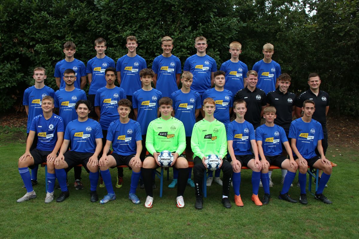 Mannschaftsfoto B1-Junioren
