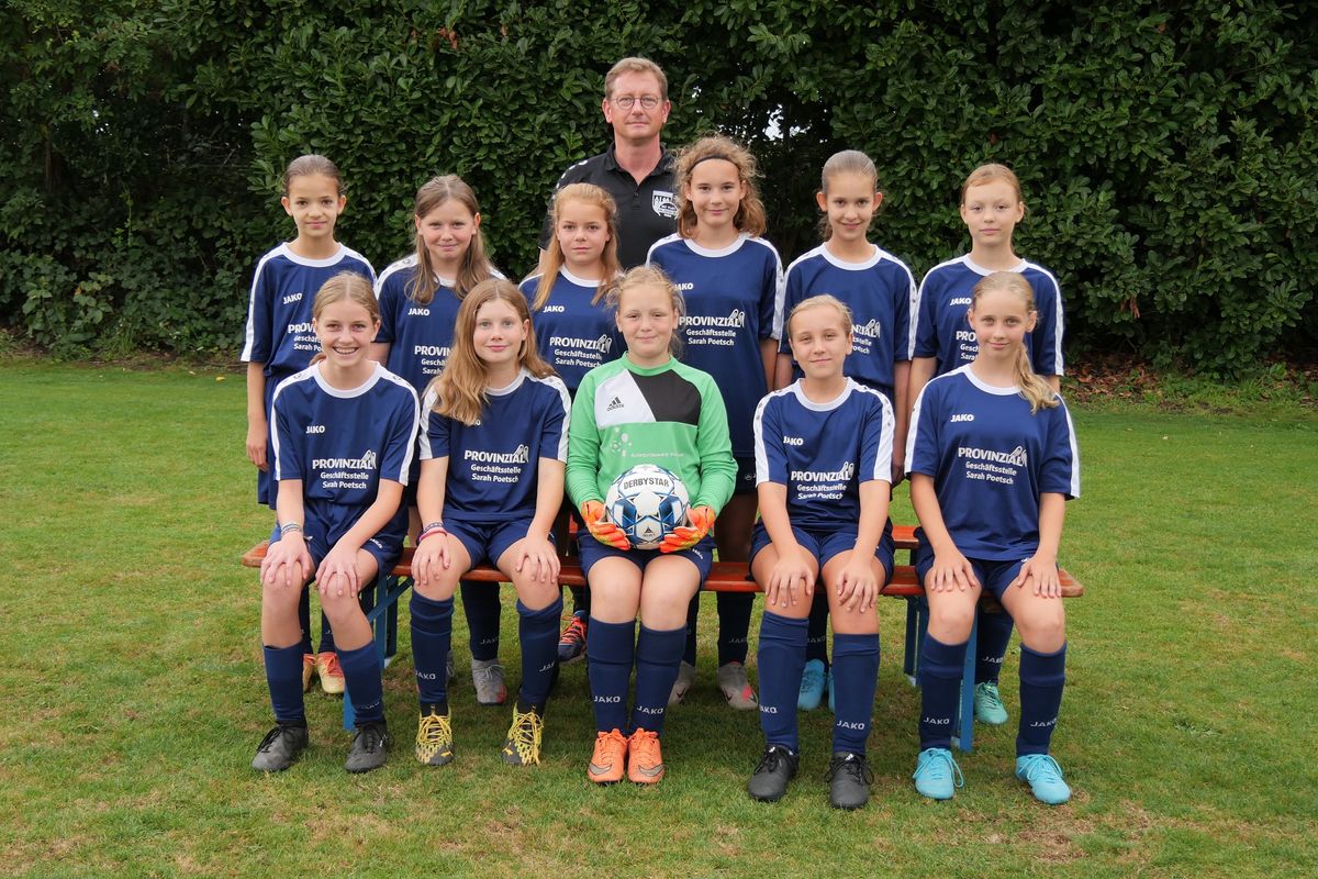 Mannschaftsfoto U13 Mädchen