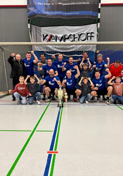 Alt-Herren sind Stadtmeister in der Halle