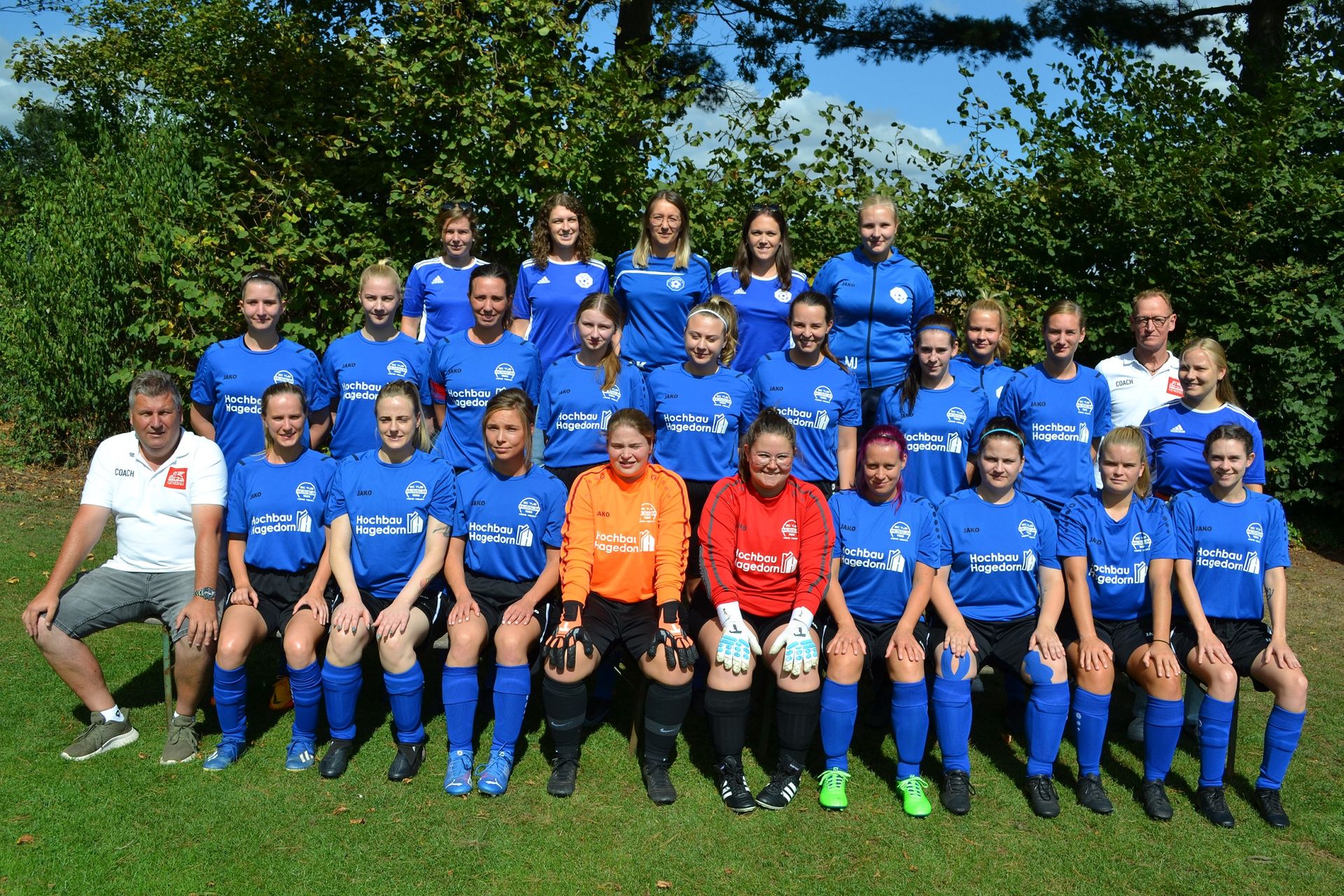 Mannschaftsfoto 1. Mannschaft Damen