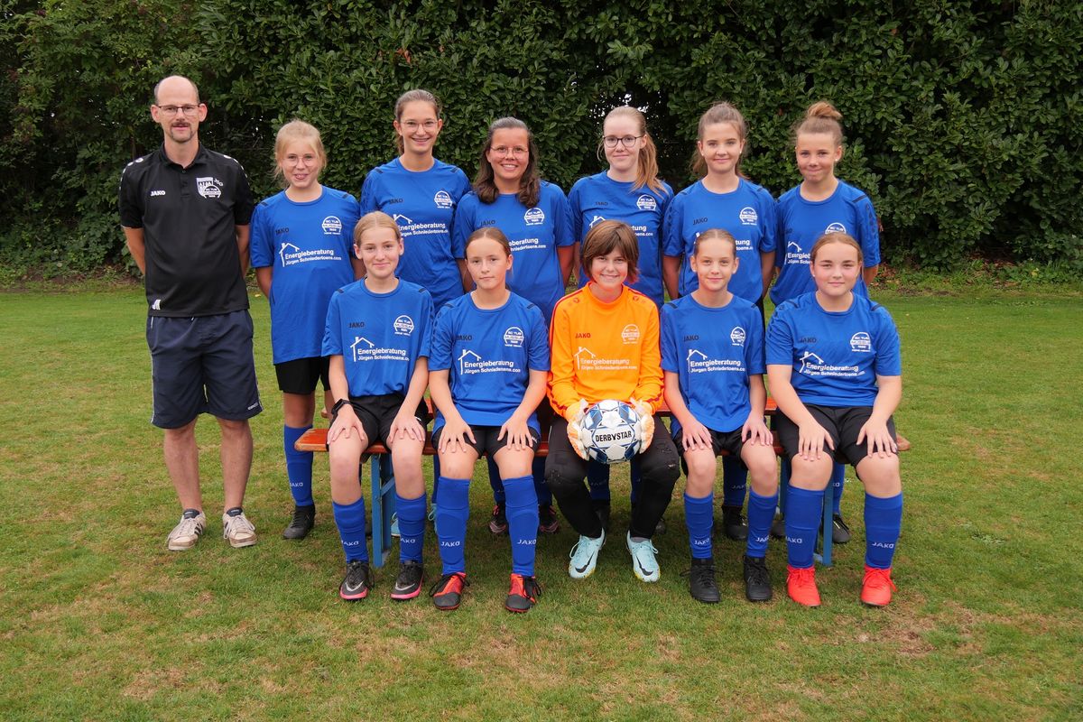 Mannschaftsfoto U15 Mädchen