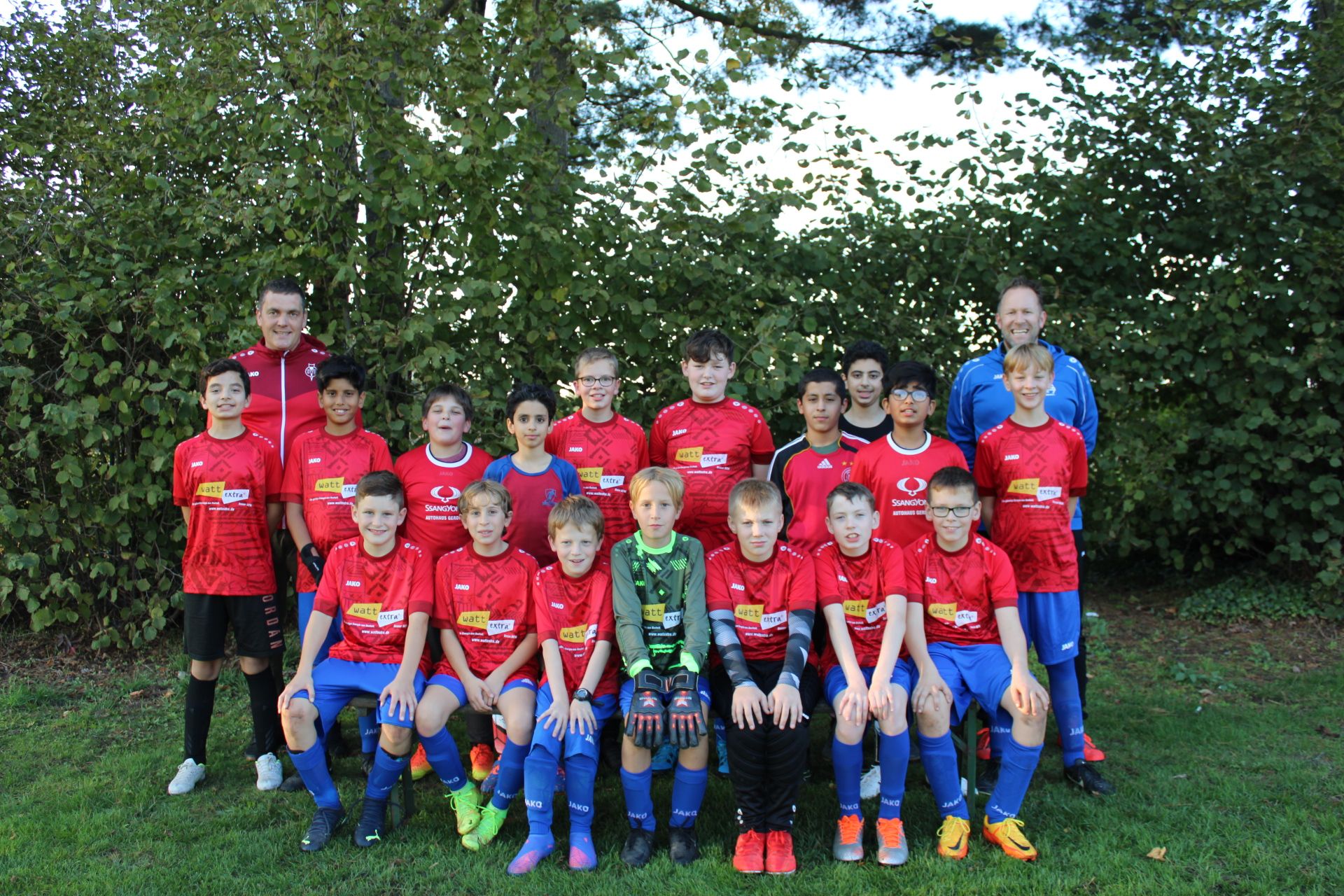 Mannschaftsfoto JSG D3-Junioren